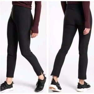 Athleta Wander Stash Skinny Pants Black Women’s Size 0 High Rise Athleisure
